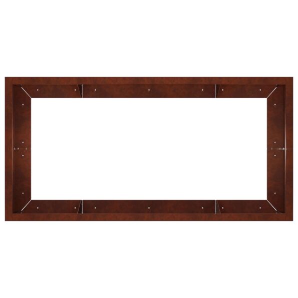 vidaXL Oporný múr 6 ks 200 x 100 x 50 cm Poveternostne odolná oceľ – Obrázok 7