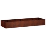 vidaXL Oporný múr 8 ks 300 x 100 x 30 cm Poveternostne odolná oceľ