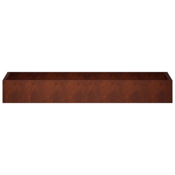 vidaXL Oporný múr 8 ks 300 x 100 x 30 cm Poveternostne odolná oceľ – Obrázok 5