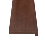 vidaXL Schodový rošt 2 ks 70 x 30 x 2 cm Tmavohnedá – Obrázok 4