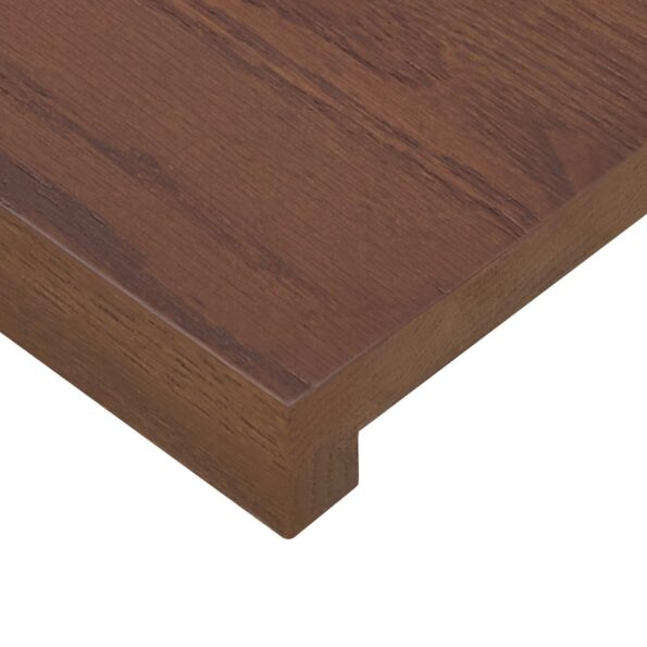 vidaXL Schodový rošt 2 ks 120 x 30 x 2 cm Tmavohnedá – Obrázok 6
