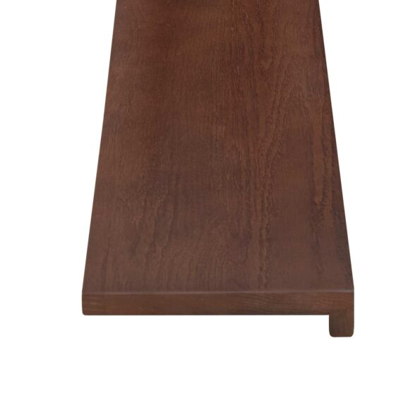 vidaXL Schodový rošt 4 ks 90 x 30 x 2 cm Tmavohnedá – Obrázok 4