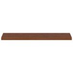 vidaXL Schodový rošt 4 ks 120 x 30 x 2 cm Tmavohnedá – Obrázok 3