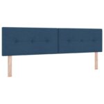vidaXL Posteľ boxspring s matracom Modrá 180 x 200 cm Látka – Obrázok 4