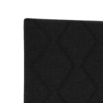 vidaXL Posteľ boxspring s matracom Čierna 180 x 200 cm Látka – Obrázok 9