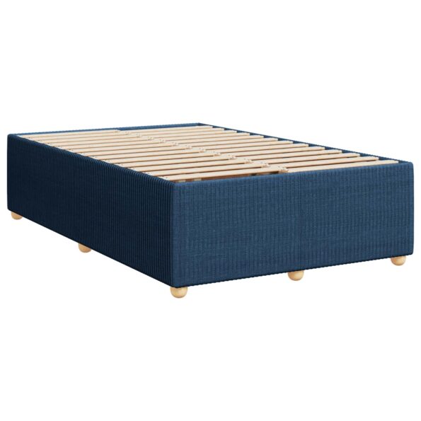 vidaXL Posteľ boxspring s matracom Modrá 80 x 200 cm Látka – Obrázok 5