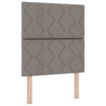 vidaXL Posteľ boxspring s matracom Sivohnedá 80 x 200 cm Látka – Obrázok 5