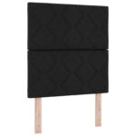vidaXL Posteľ boxspring s matracom Čierna 80 x 200 cm Látka – Obrázok 5
