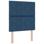 vidaXL Posteľ boxspring s matracom Modrá 80 x 200 cm Látka – Obrázok 5