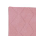 vidaXL Polohovací postel s matrací Ružová 90 x 200 cm Zamat – Obrázok 10