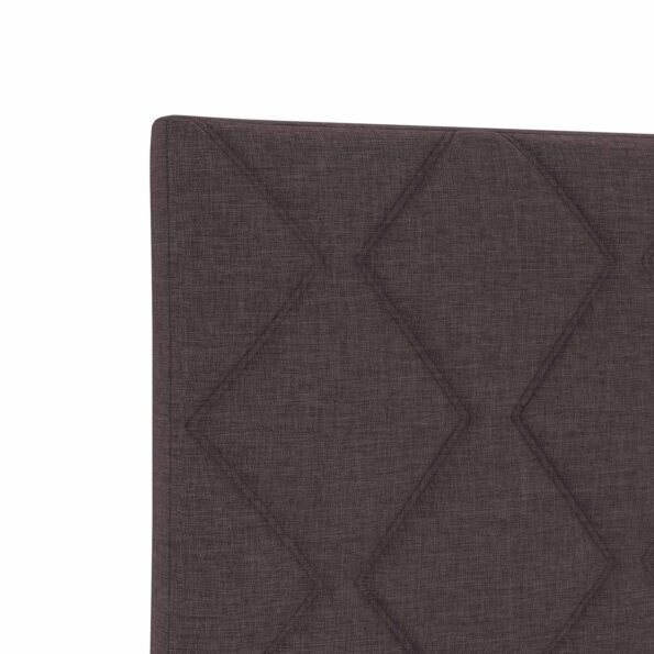vidaXL Ottoman posteľ s matracom a LED Tmavohnedá 140 x 200 cm Látka – Obrázok 11