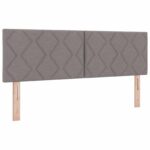 vidaXL Ottoman posteľ s matracom a LED Sivohnedá 140 x 200 cm Látka – Obrázok 5