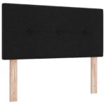 vidaXL Ottoman posteľ s matracom a LED Čierna 120 x 190 cm Látka – Obrázok 5