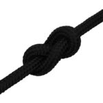 vidaXL Viacúčelové úžitkové lano 18 mm 100 m Čierna Polyester – Obrázok 4