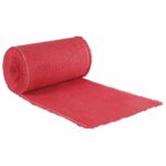 vidaXL Jutový rol 25 x 500 cm Červená – Obrázok 2