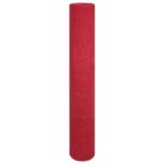 vidaXL Jutový rol 100 x 500 cm Červená – Obrázok 3
