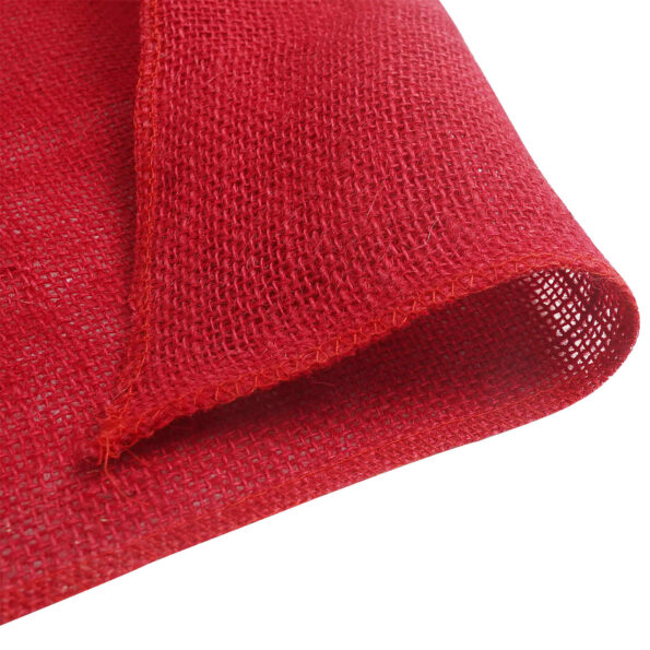 vidaXL Jutový rol 100 x 10000 cm Červená – Obrázok 5