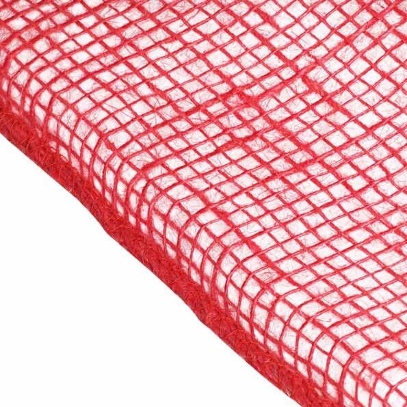 vidaXL Jutový rol 160 x 500 cm Červená – Obrázok 4