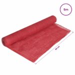vidaXL Jutový rol 160 x 500 cm Červená – Obrázok 7