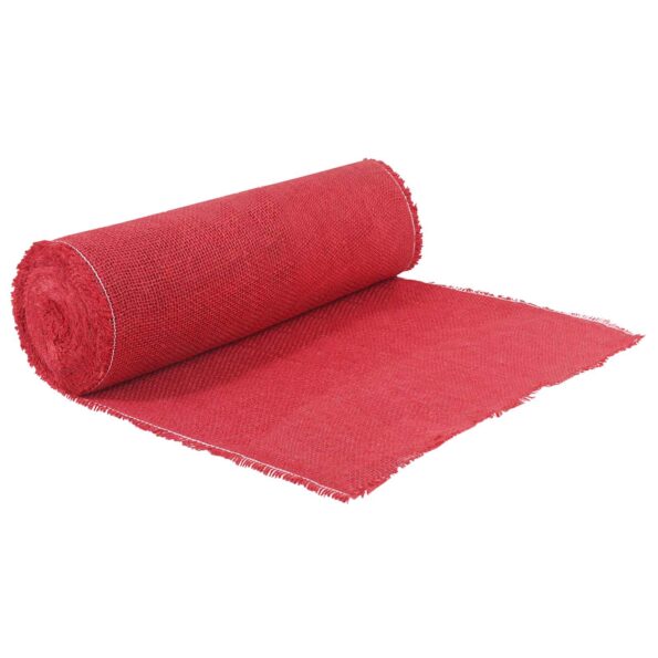 vidaXL Jutový rol 160 x 5000 cm Červená – Obrázok 2