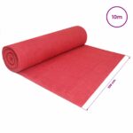 vidaXL Jutový rol 200 x 1000 cm Červená – Obrázok 7