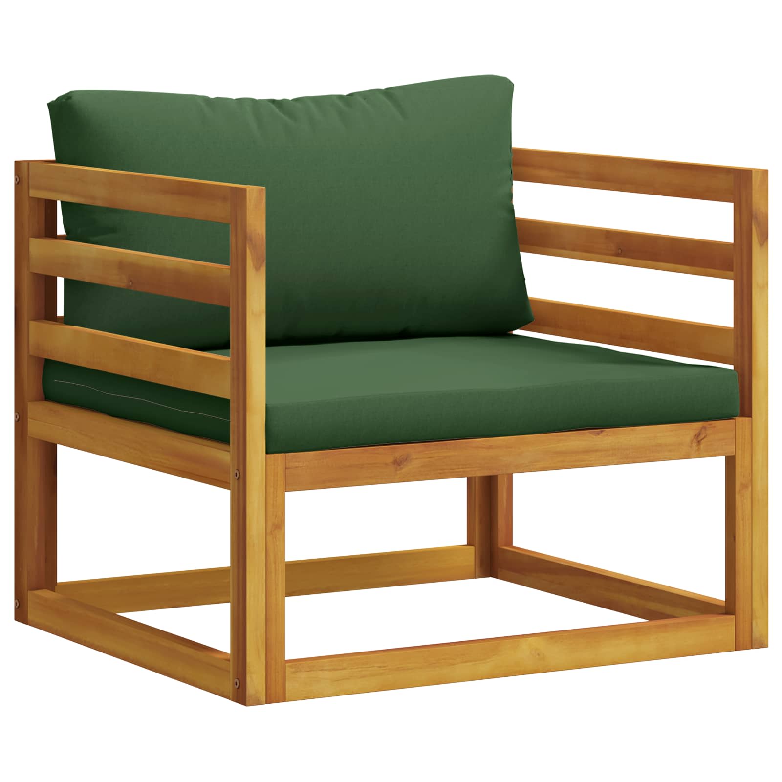 42028322_1.jpg vidaXL Modulárne kreslo s vankúšmi 100 % polyester Masívne akácie – Obrázok 1