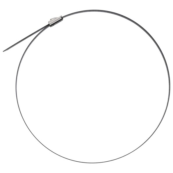 vidaXL Viazací pás na káble 25 ks 4,6 x 450 mm Čierna – Obrázok 5