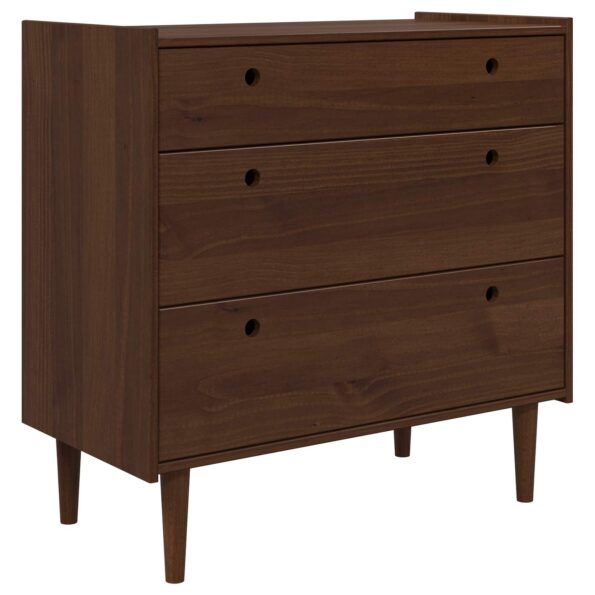 vidaXL Příborník BILBAO Tmavý karamel 90 x 45 x 89 cm – Obrázok 2