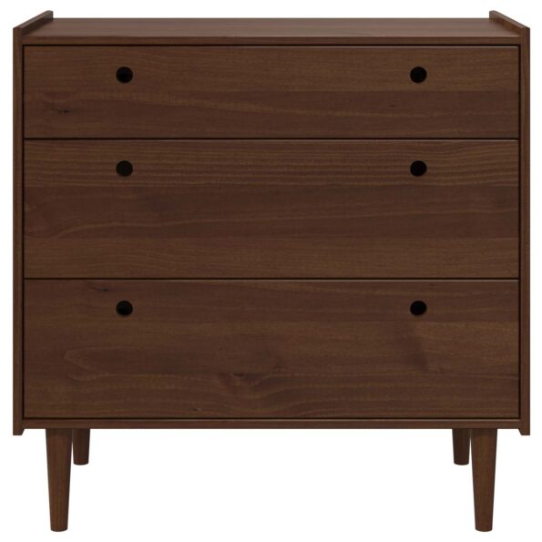 vidaXL Příborník BILBAO Tmavý karamel 90 x 45 x 89 cm – Obrázok 4