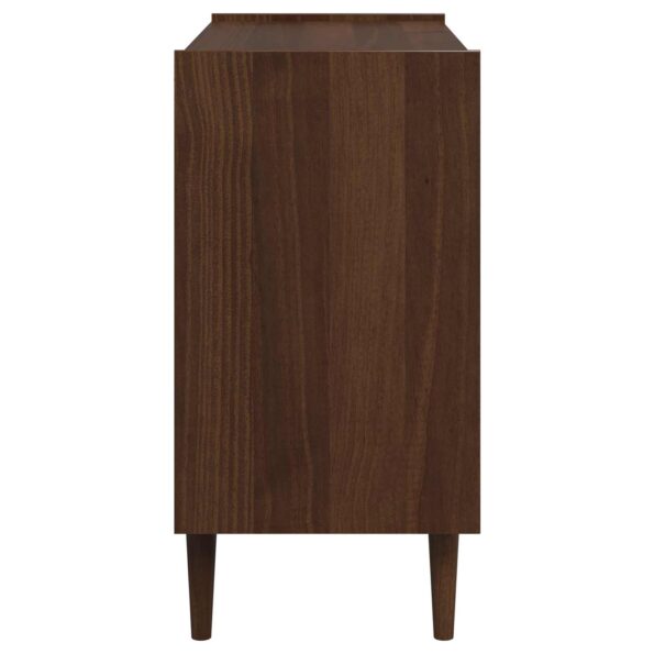 vidaXL Příborník BILBAO Tmavý karamel 90 x 45 x 89 cm – Obrázok 5