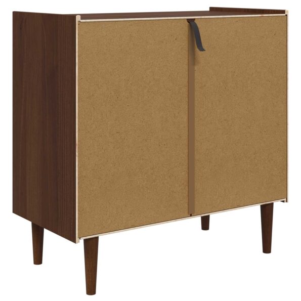 vidaXL Příborník BILBAO Tmavý karamel 90 x 45 x 89 cm – Obrázok 6