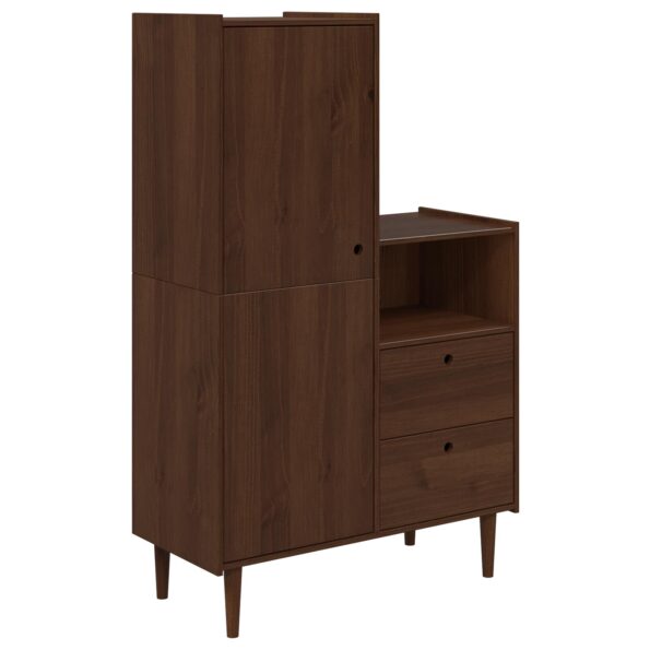 vidaXL Skriňa BILBAO Karamele 100 x 45 x 160 cm – Obrázok 2