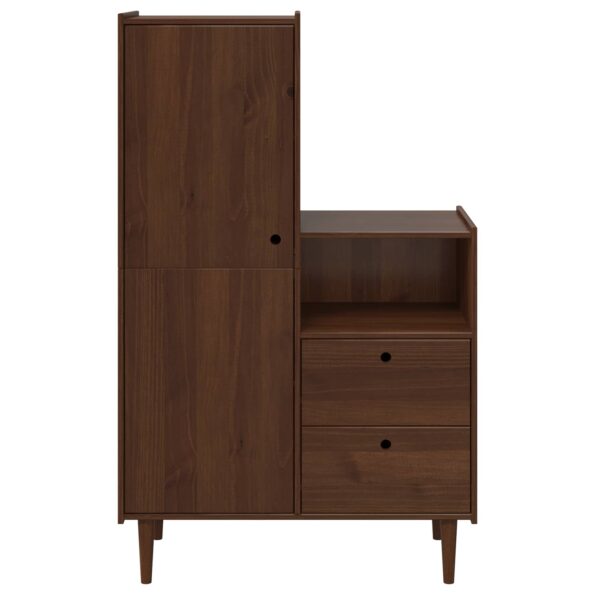vidaXL Skriňa BILBAO Karamele 100 x 45 x 160 cm – Obrázok 4