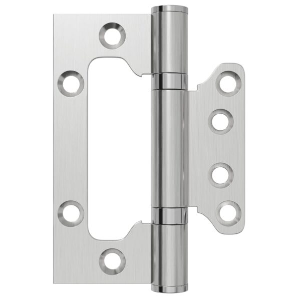 vidaXL Pánt 8 ks 100 x 75 x 13 mm Strieborná Oceľ – Obrázok 3