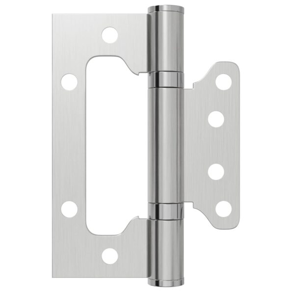 vidaXL Pánt 8 ks 100 x 75 x 13 mm Strieborná Oceľ – Obrázok 4