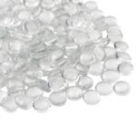 vidaXL Sklenený nugget 17-19 mm Priehľadná Sklo – Obrázok 5