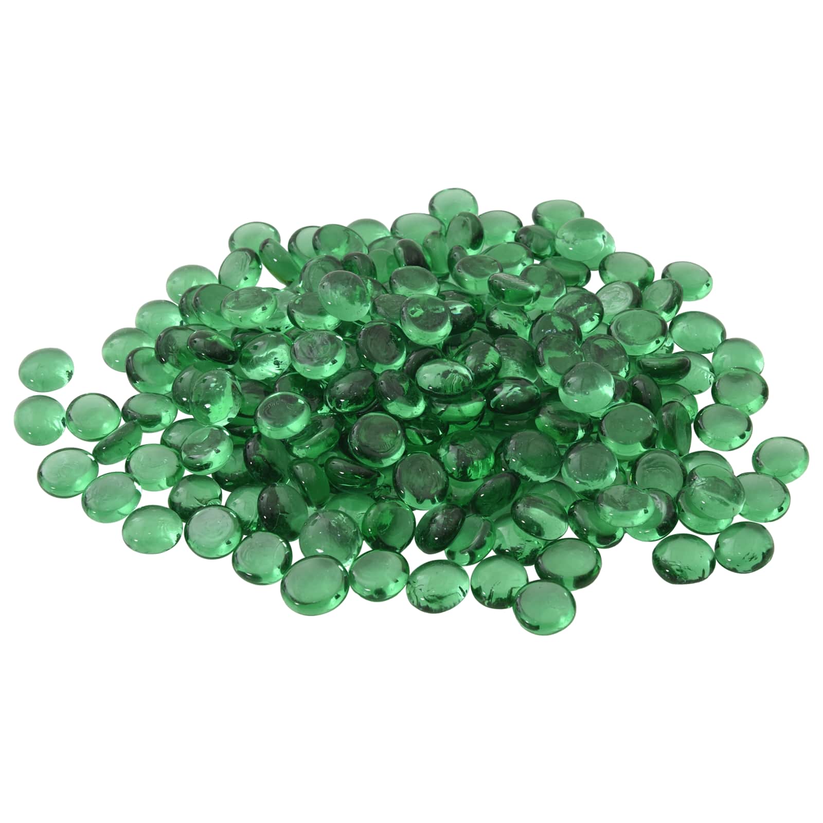 42041594_1.jpg vidaXL Sklenený nugget 17-19 mm Zelená Sklo – Obrázok 1