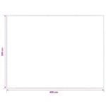 vidaXL Koberec Krémová 300 x 400 cm 100% polyester 3 mm Prateľné – Obrázok 5