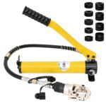 vidaXL Hydraulický nástroj na lisovanie potrubia – Obrázok 2