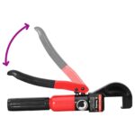 vidaXL Hydraulický nástroj na krimpovanie káblov 50 kN 4-70 mm² Oceľ – Obrázok 4