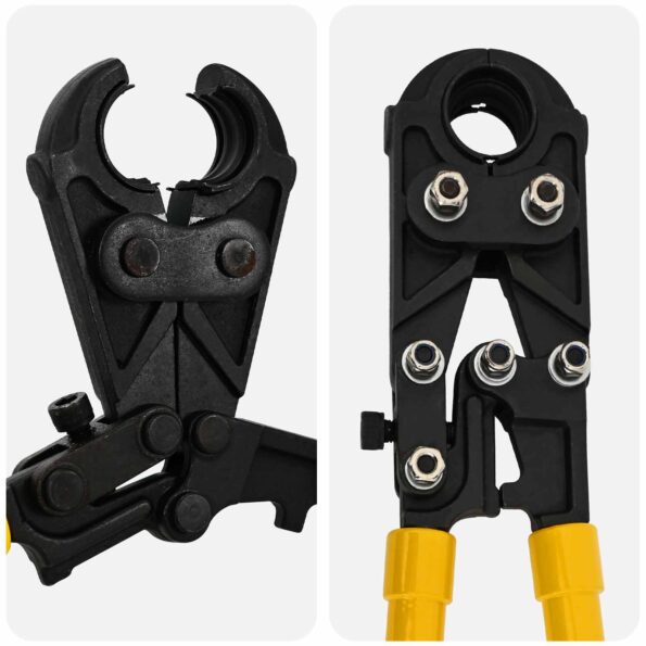 vidaXL Hydraulický nástroj na lisovanie potrubia – Obrázok 6