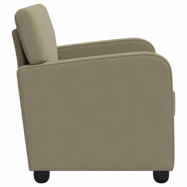 vidaXL Kreslo Khaki Zamat – Obrázok 4