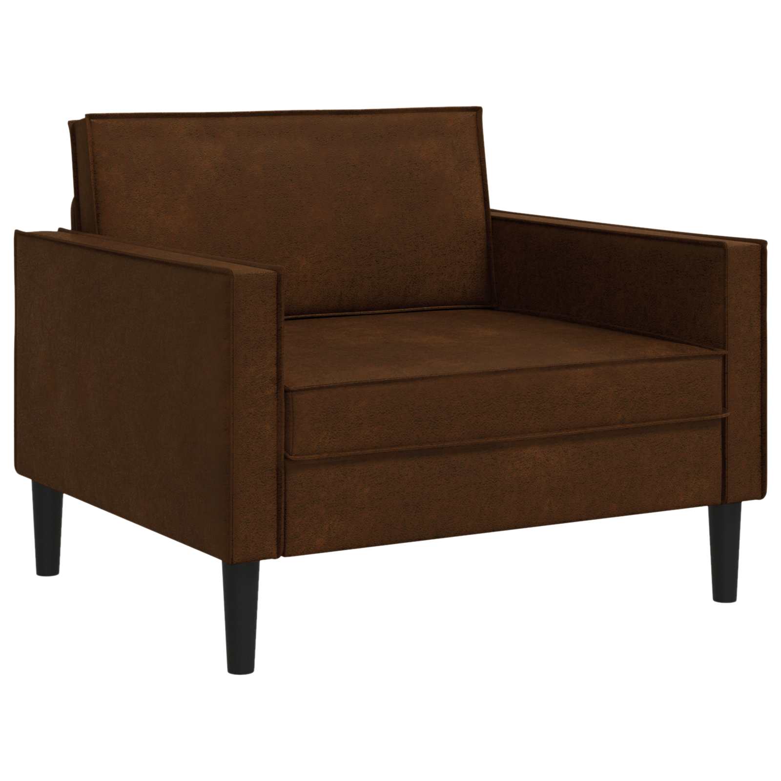 42043526_1.jpg vidaXL XL kreslo Hnedá Faux semišová koža – Obrázok 1
