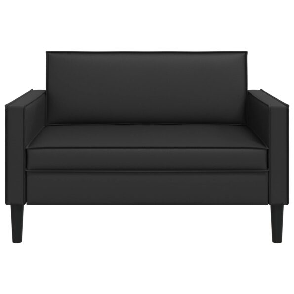 vidaXL XXL kreslo Čierna Umelá koža – Obrázok 2