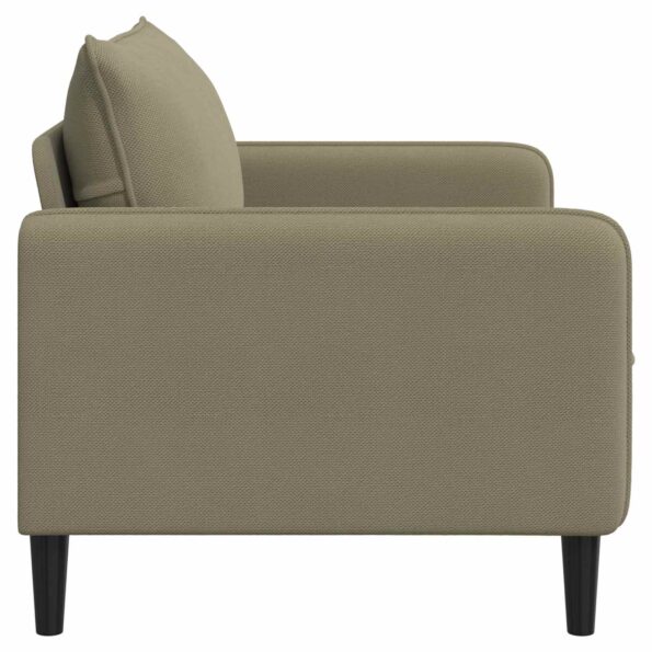 vidaXL XXL kreslo Khaki Zamat – Obrázok 4