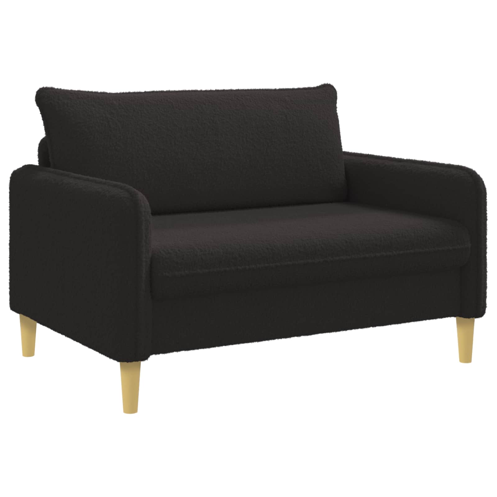 42043566_1.jpg vidaXL Kreslo XXL Čierna Bouclé – Obrázok 1