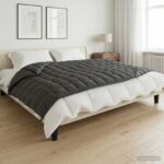 vidaXL Záťažová deka Antracitová 120 x 180 cm 5 kg 100% Bavlna 205T