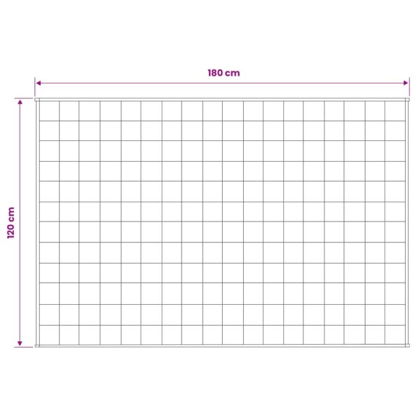 vidaXL Záťažová deka Antracitová 120 x 180 cm 5 kg 100% Bavlna 205T – Obrázok 7