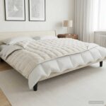 vidaXL Záťažová deka Biela 155 x 220 cm 7 kg 100% Bavlna 205T