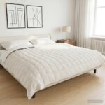 vidaXL Záťažová deka Biela 220 x 260 cm 11 kg 100% Bavlna 205T